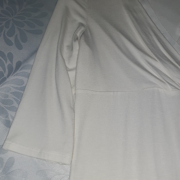 Reitmans Blouse with Lace Trim, V-Neck - Picture 5 of 8